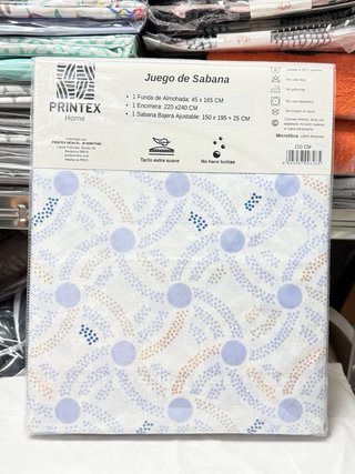 Juego Sábanas Microfibra 3 Piezas