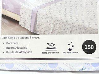 Juego Sábanas Microfibra 3 Piezas