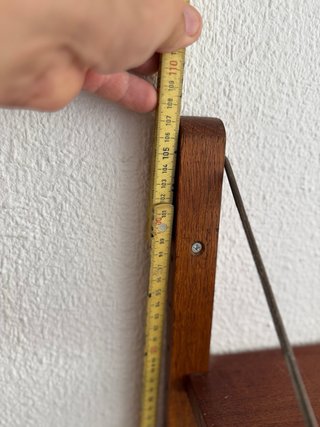 Estantería Vintage Madera y Metal Nordica