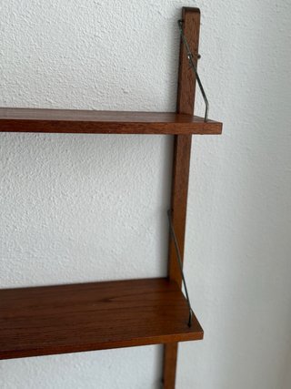 Estantería Vintage Madera y Metal Nordica
