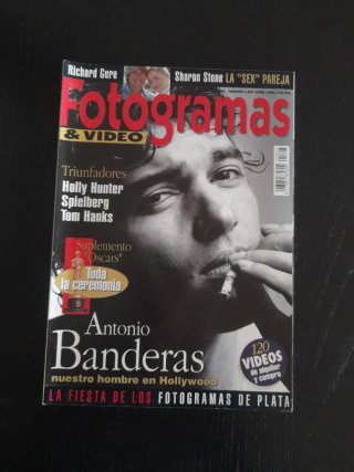 Revista Fotogramas Antonio Banderas Abril 1994