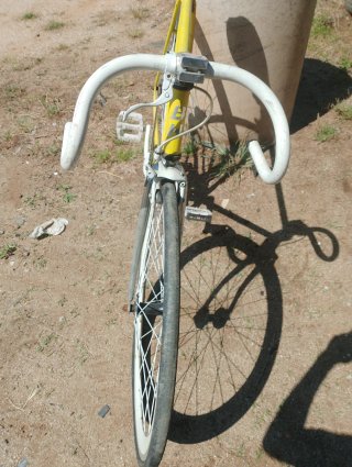 Bicicleta Amarilla Fixie