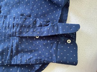 Camisa Zara Slim Fit Estampada M
