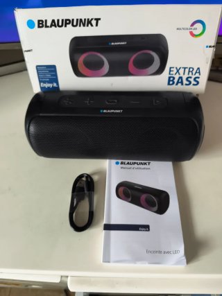 Altavoz Portátil LED Bluetooth Blaupunkt