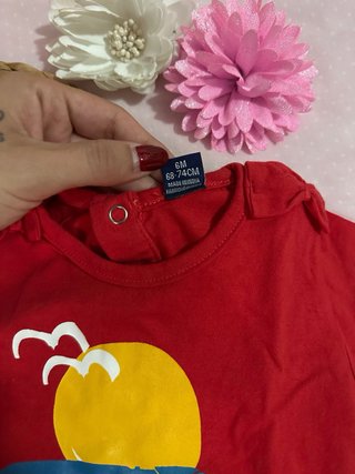 Conjunto bebé camiseta y pantalón corto