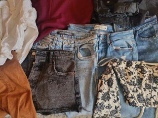 Lote zapatos y Ropa Mujer Talla S,36