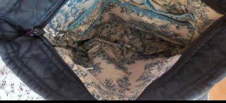 Bolso de mano con flamencos