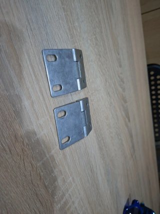 2 Bisagras Metálicas