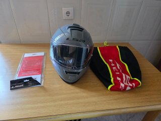 Casco LS2 Storm II Gris Talla M