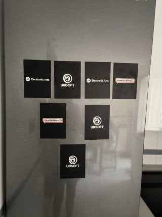 Imanes de Videojuegos (EA, Ubisoft, Bandai)