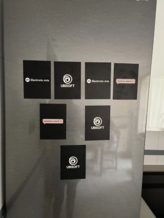 Imanes de Videojuegos (EA, Ubisoft, Bandai)