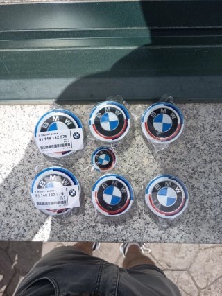KIT 8 Logos bmw 50 años.