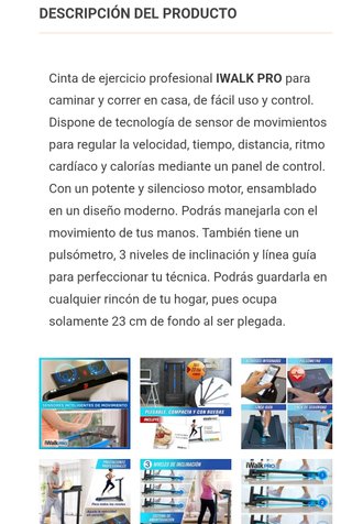 Tapis roulant iWalkPro