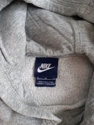 Sudadera Nike niña gris naranja Talla M