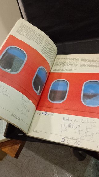 Memories of a Swissair Flight 1977