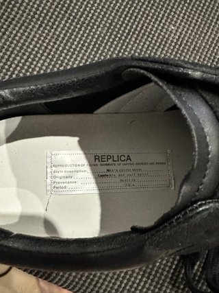 Maison Margiela Gats Zapatillas Negras