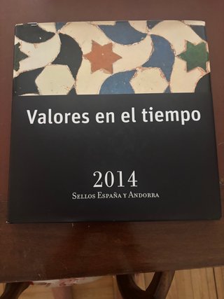 Libro Sellos España y Andorra 2014