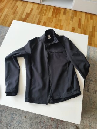 Anorak Decathlon Talla M Negro