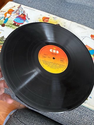 Vinilo Heidi Historia Completa CBS Estéreo