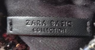 Mochila Zara Tweed Multicolor