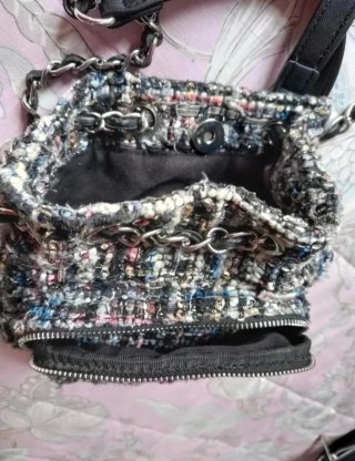 Mochila Zara Tweed Multicolor
