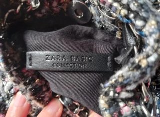 Mochila Zara Tweed Multicolor