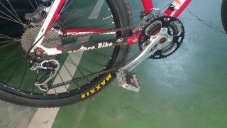 Bicicleta KTM Race Line Roja y Blanca