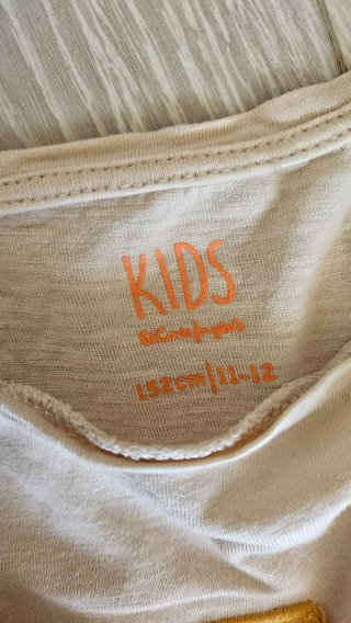 Camisetas de manga corta niñas 10-13 años