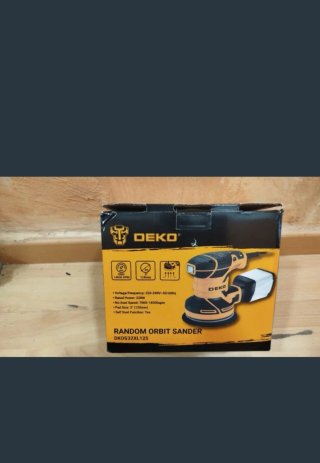 NUEVA! Lijadora orbital 125mm velocidad regulable