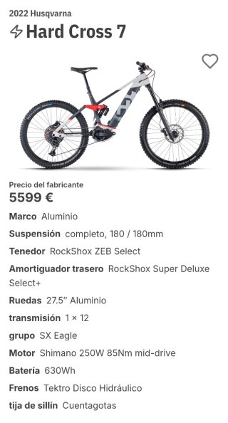 Husqvarna Hard Cross 2022 Enduro