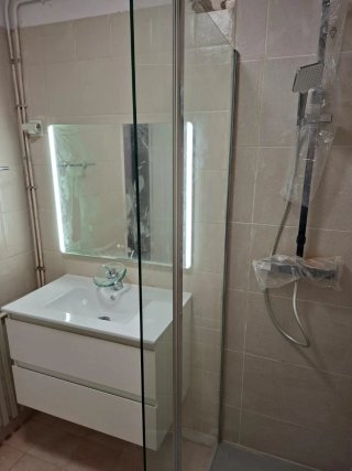 reformas de baño ,Plato de ducha cerámica