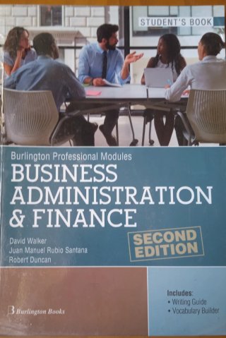Libro Inglés Grado superior Administración Finanza