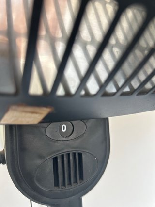 Calefactor Eléctrico Exterior Negro