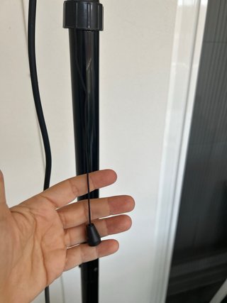 Calefactor Eléctrico Exterior Negro
