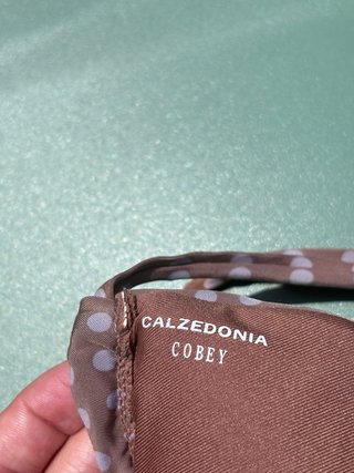 Bikini Calzedonia Marrón Lunares