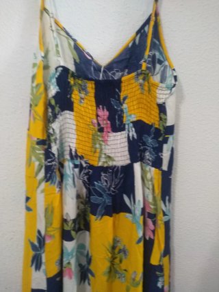 Vestido largo Fee Red Paris estampado floral