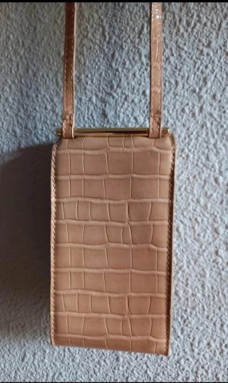 Bolso Zara efecto piel cocodrilo