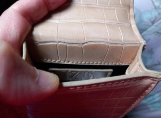 Bolso Zara efecto piel cocodrilo
