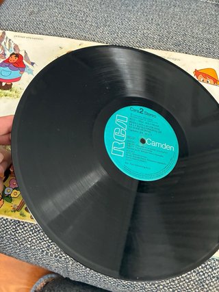 Vinilo Heidi Canta en Español RCA Camden sin tapa