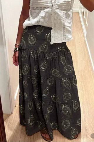 Falda veraniega larga