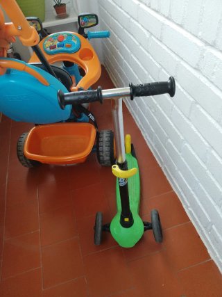 Triciclo evolutivo + Patinete regalo