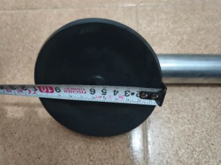 Ventosa doble metálica