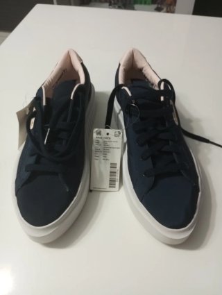 Zapatillas Adidas Mujer Azul y Rosa