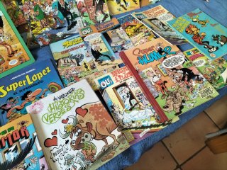 Lote 22 tebeos Mortadelo y Filemón superlópez...