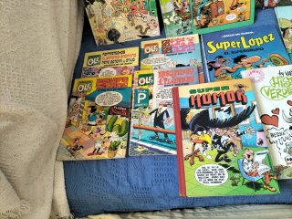 Lote 22 tebeos Mortadelo y Filemón superlópez...