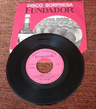 3 discos Sorpresa Fundador Pedro Domecq