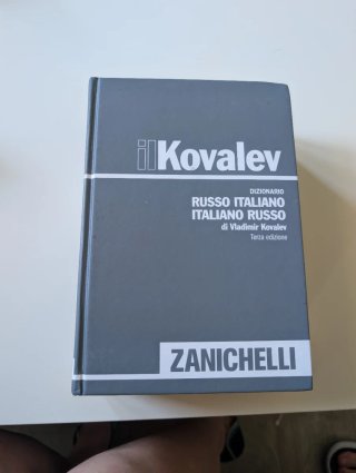 Il Kovalev dizionario russo italiano, italiano-...