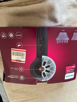 Secador Philips Negro 2100W