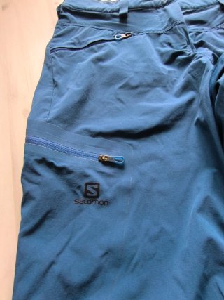 Pantalón fino Salomon azul Talla 38
