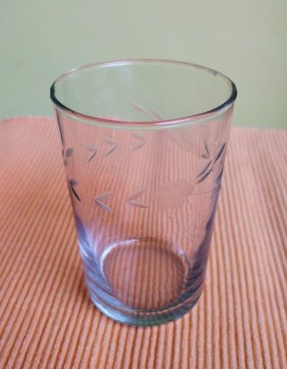 Juego 7 Vasos Licor Tallados